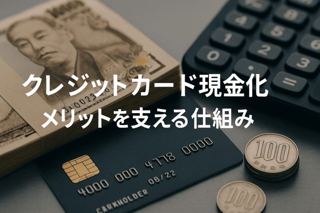 クレジットカード現金化 メリットを支える仕組み